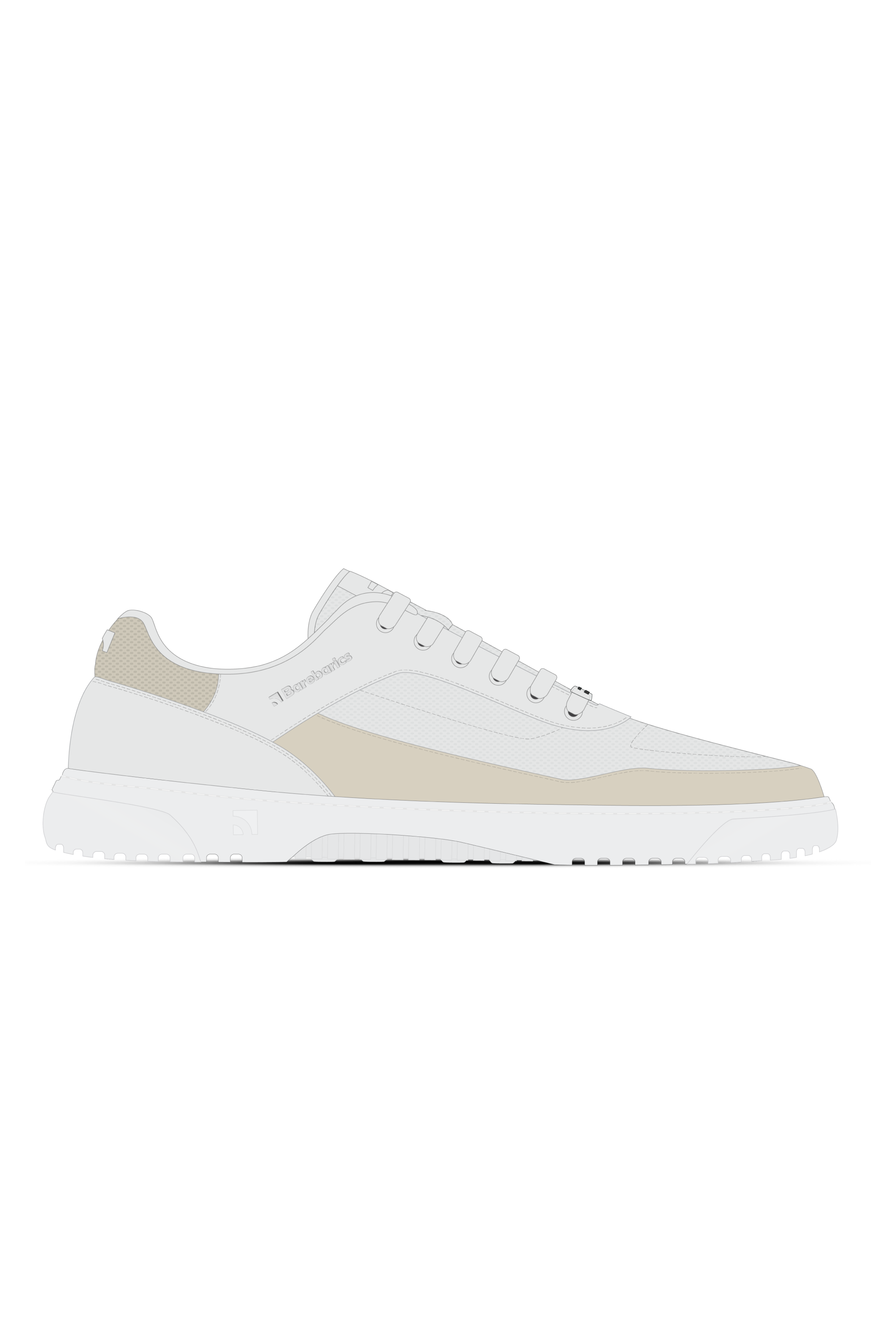 Vaporo - White & Beige