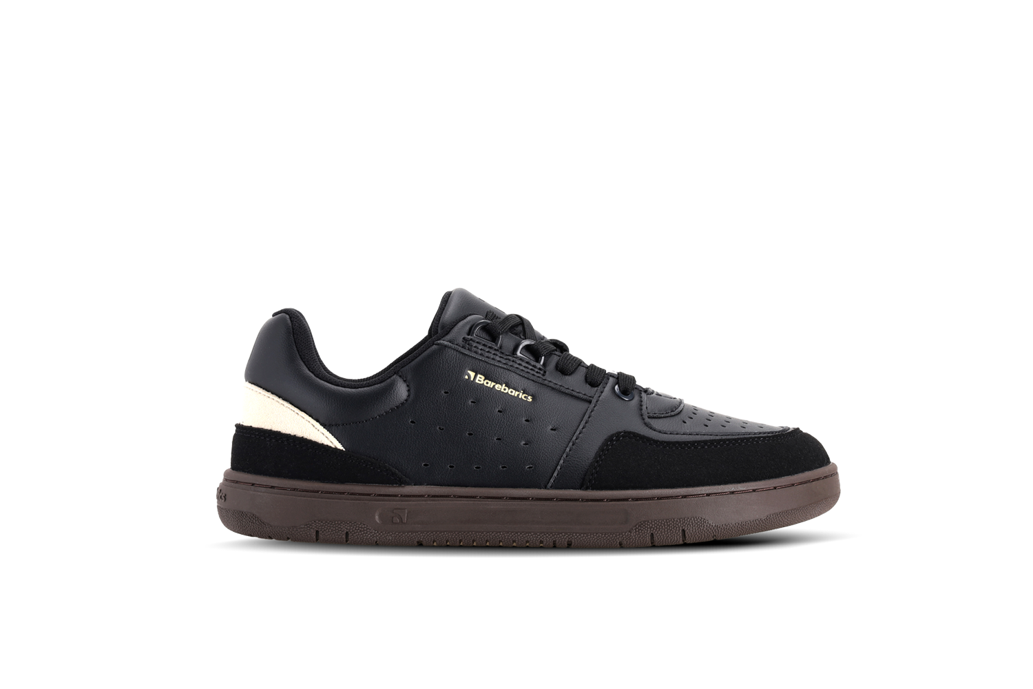 Barefoot Sneakers Barebarics Wave 2.0 - Black & Dark Brown